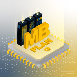 Megabyte Plan (Website as a Service) by Affordic